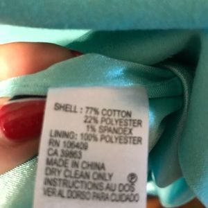 Teal Tahari dress